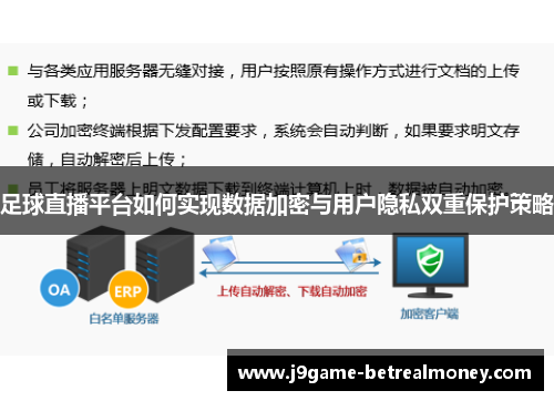 足球直播平台如何实现数据加密与用户隐私双重保护策略